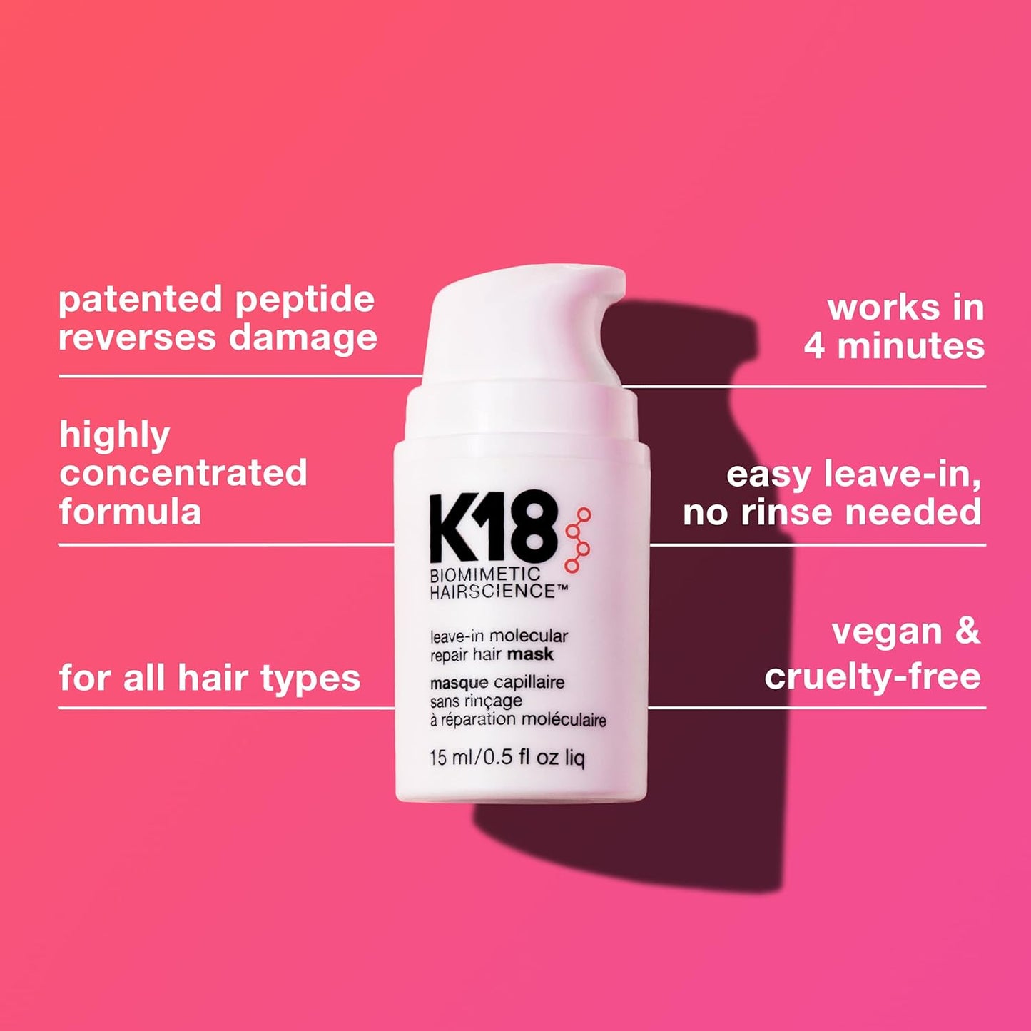 leave-in molecular repair hair mask